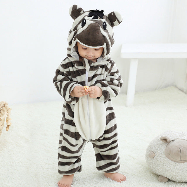 Pijama Macacão Infantil de Bichos - Criatividade Materna