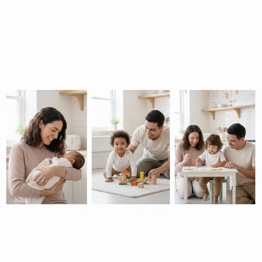 🌱 Desenvolvimento Infantil: Guia Completo para Mães do Bebê à Primeira Infância