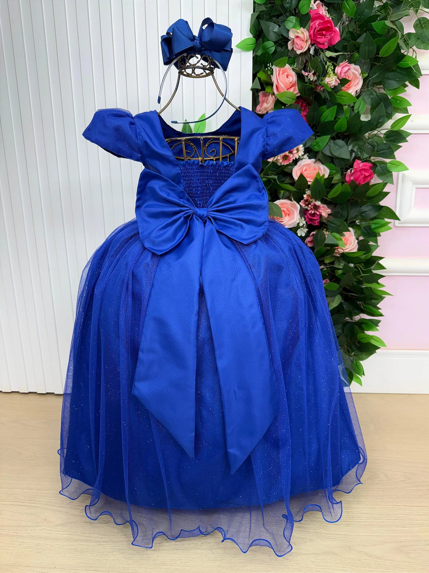 Vestido Princesa Heloísa Luxo tamanho 4 a 12