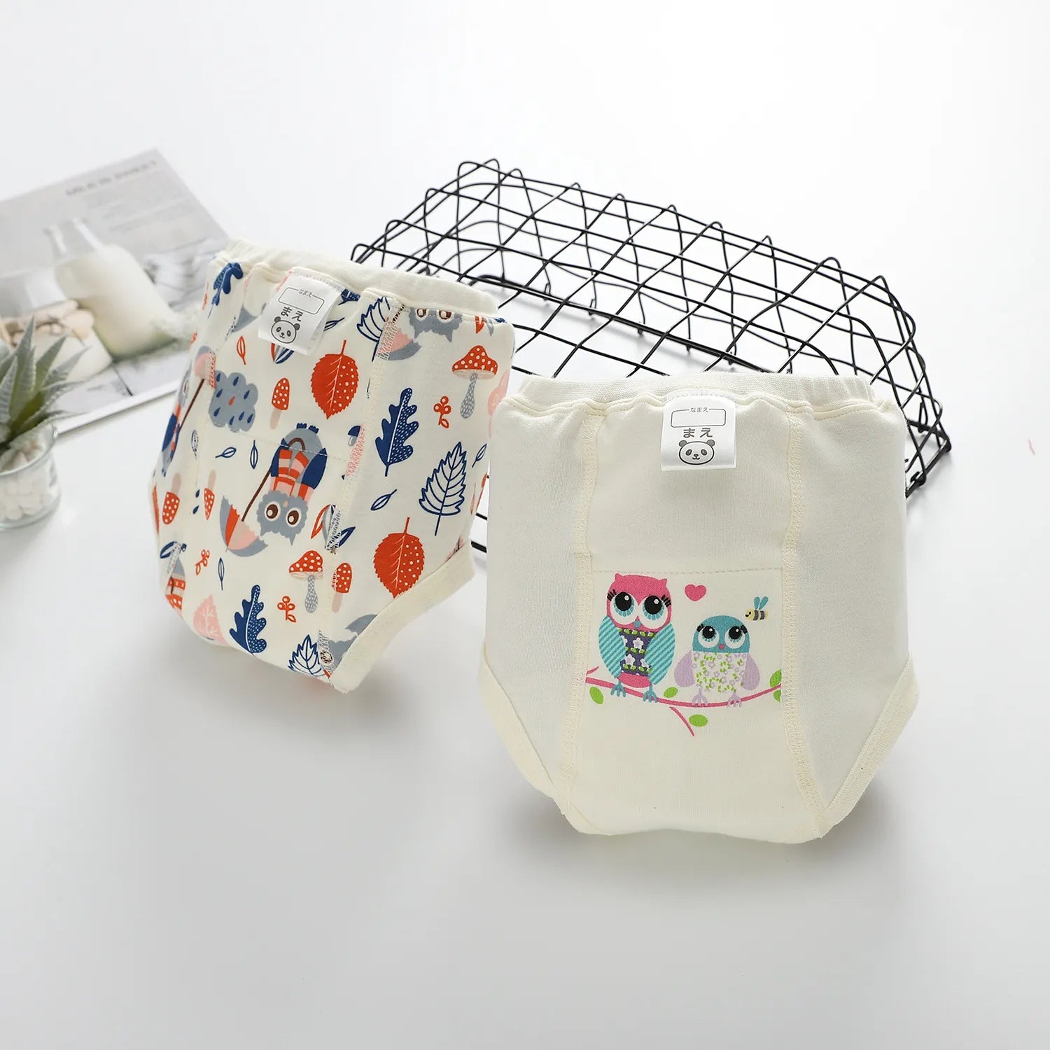 Calcinhas para desfralde kit com 2 de 8 a 19 kg - Criatividade Materna