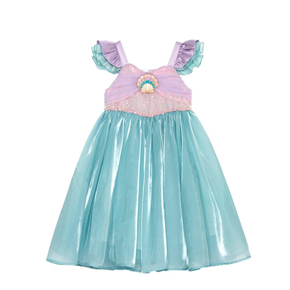 Vestido Infantil Sereia de 2 a 8 anos - Criatividade Materna