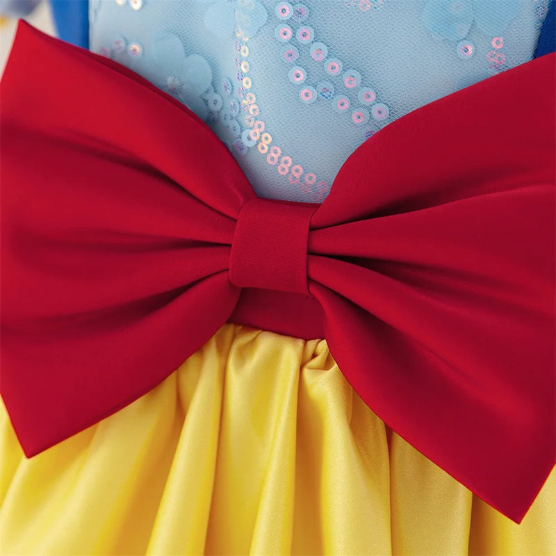 Vestido Infantil de Branca de Neve, Vestido de Princesa, Fantasia de Branca de Neve, Vestido Luxuoso para Crianças, Roupa de Festa Infantil, Vestido de Conto de Fadas, Vestido Elegante para Meninas, Fantasia Luxuosa, Vestido de Aniversário Infantil, Roupa de Princesa Infantil, Vestido Glamouroso para Crianças, Vestido de Alta Costura Infantil, Vestido Encantado Infantil, Vestido de Luxo para Meninas, Vestido de Princesa Branca de Neve