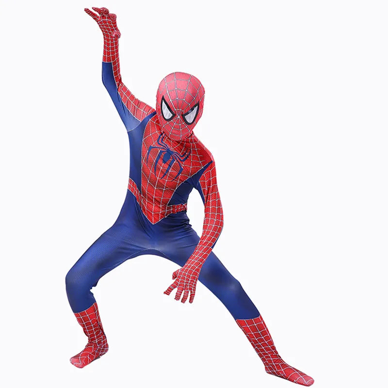 Fantasia Homem-Aranha infantil, Traje do Homem-Aranha, Fantasia autêntica de super-herói, Aventuras do Homem-Aranha, Roupa temática da Marvel, Herói das teias, Moda infantil de super-herói, Traje para festa a fantasia, Brincadeiras de super-herói, Ação e aventura, Universo Marvel para crianças, Estilo do Homem-Aranha, Confiança infantil, Transformação em herói, Fantasia para festas infantis, Diversão com o Homem-Aranha, Vestimenta de qualidade, Realização de sonhos infantis