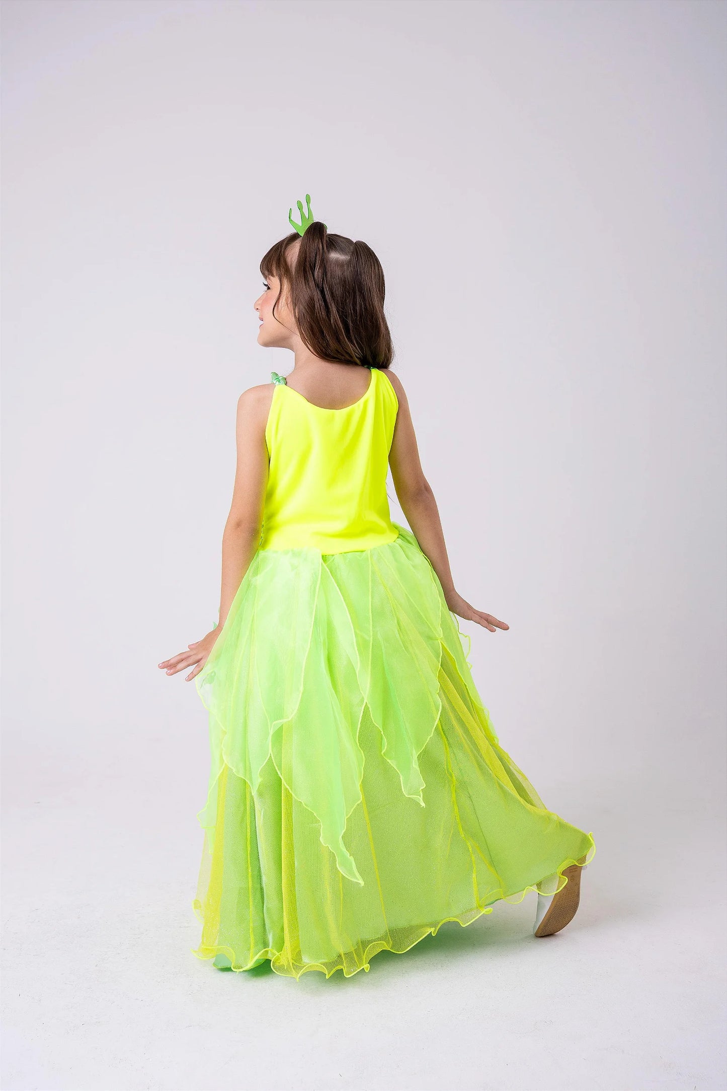 Vestido Luxo Tiana de 02 a 10 anos