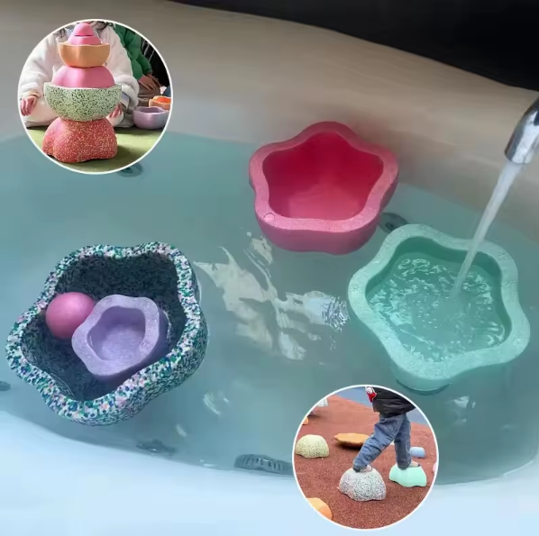 Conjunto Blocos Sensoriais de Equilíbrio Infantil - Para Crianças de 02 a 12 anos!