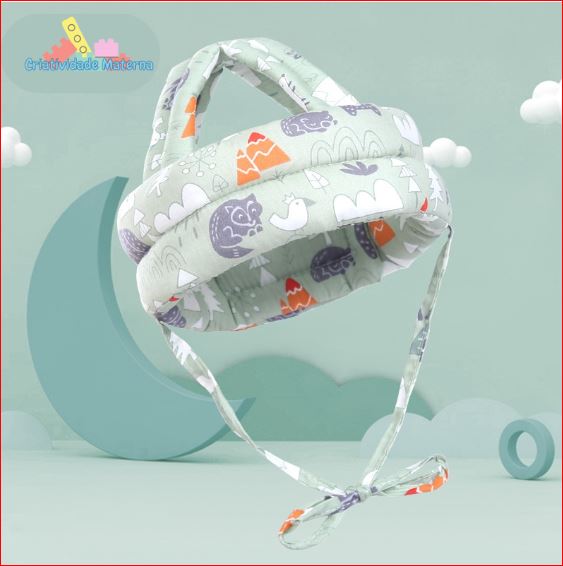 Protetor de cabeça para bebe | Criatividade Materna - Criatividade Materna