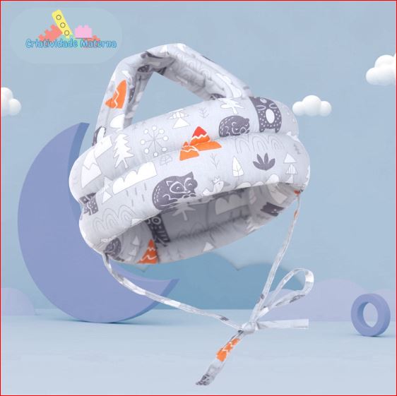 Protetor de cabeça para bebe | Criatividade Materna - Criatividade Materna