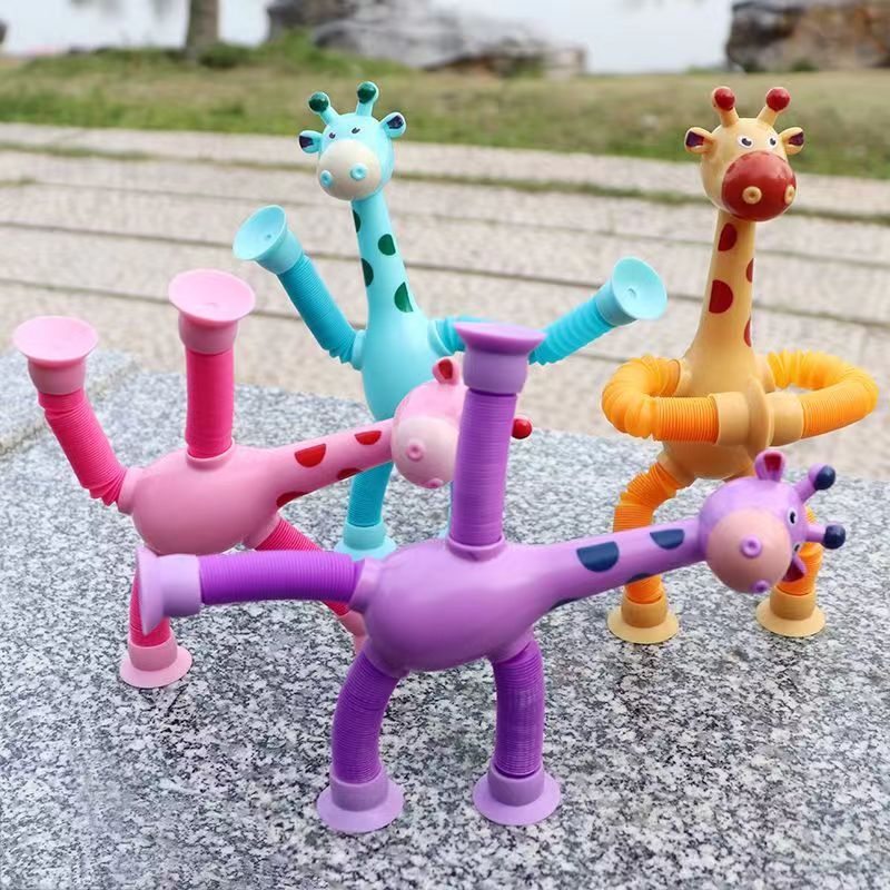 Girafa Sensorial Criatividade Materna - Promoção Kit com 4! - Criatividade Materna