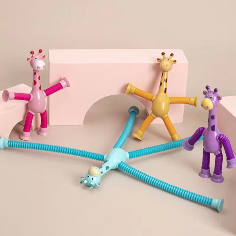 Girafa Sensorial Criatividade Materna - Promoção Kit com 4! - Criatividade Materna